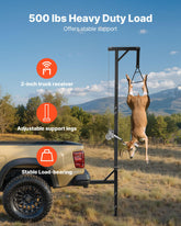 Swivel shaft rotates 360 degrees for easy positioning